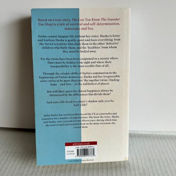 The Less You Know The Sounder You Sleep By Juliet Butler Paperback Book - Picture 4 of 4